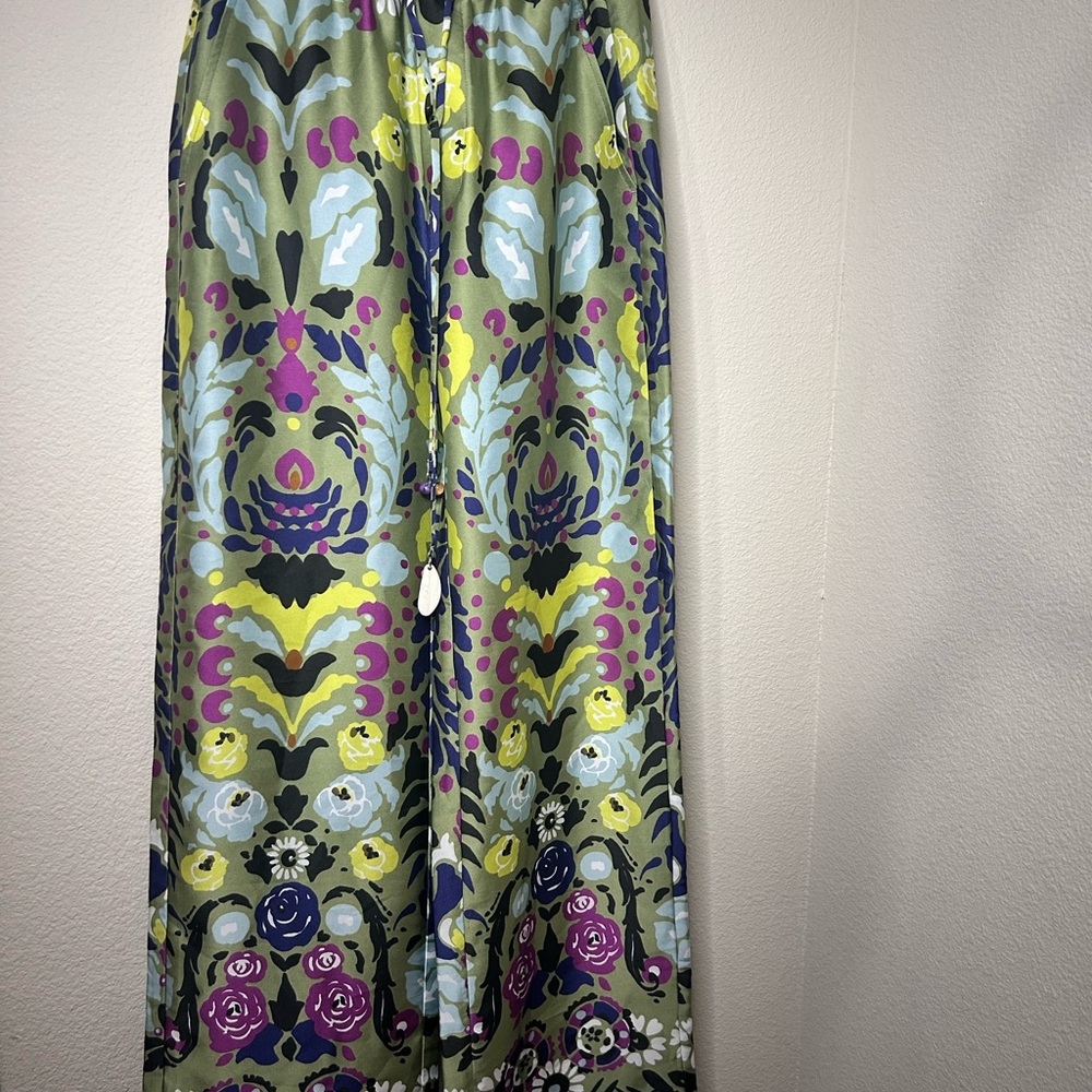 Zara Vibrant Patterned Maxi Skirt - Multicolor